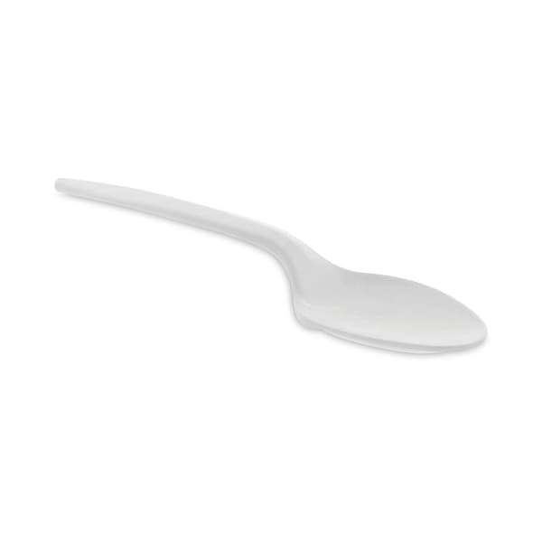 Pactiv Evergreen Fieldware Cutlery, Spoon, Mediumweight, White, 1000PK YFWSWCH - main